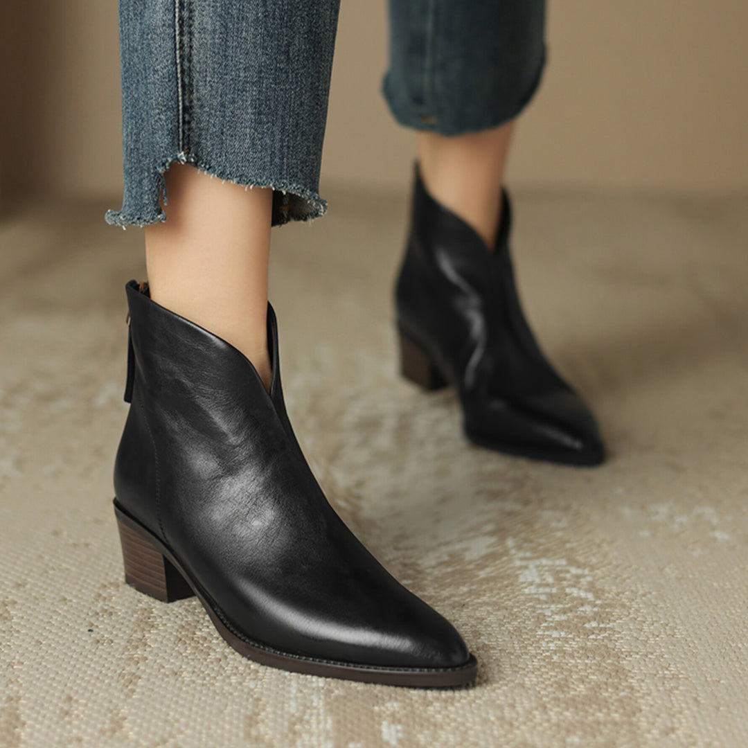 Riviera Block Heel Boots