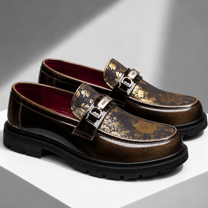 Maddox Retro Leather Derbies