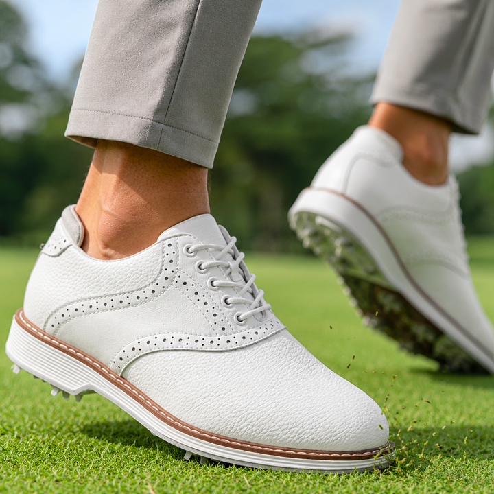 Denver Leather Golf Shoes