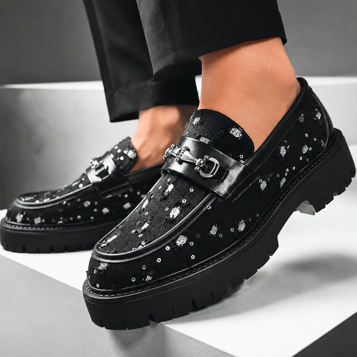 Marcello Textured Platform Derbies