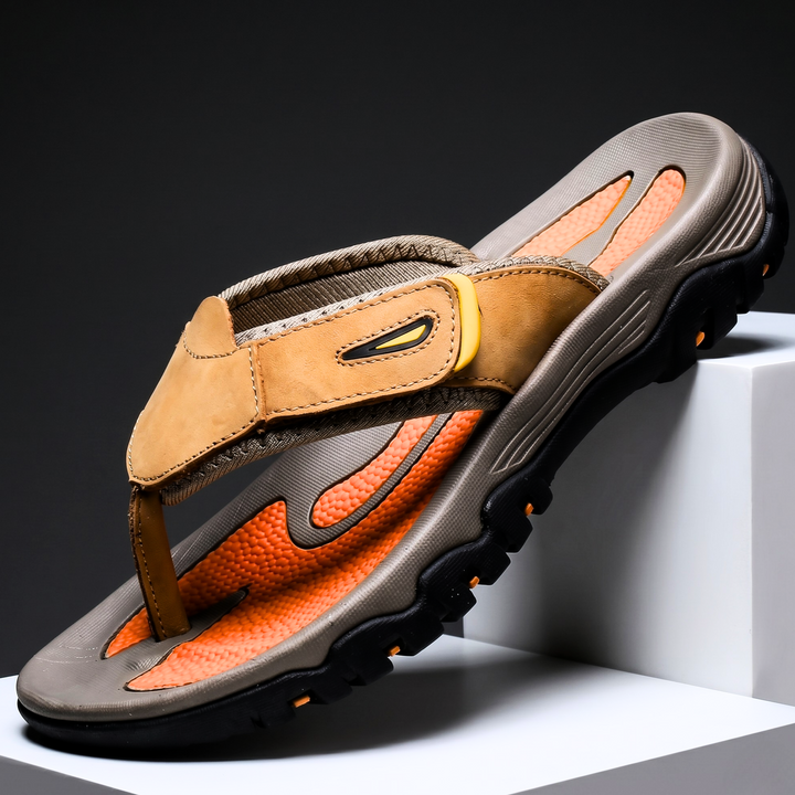 Axton Leather Sandals