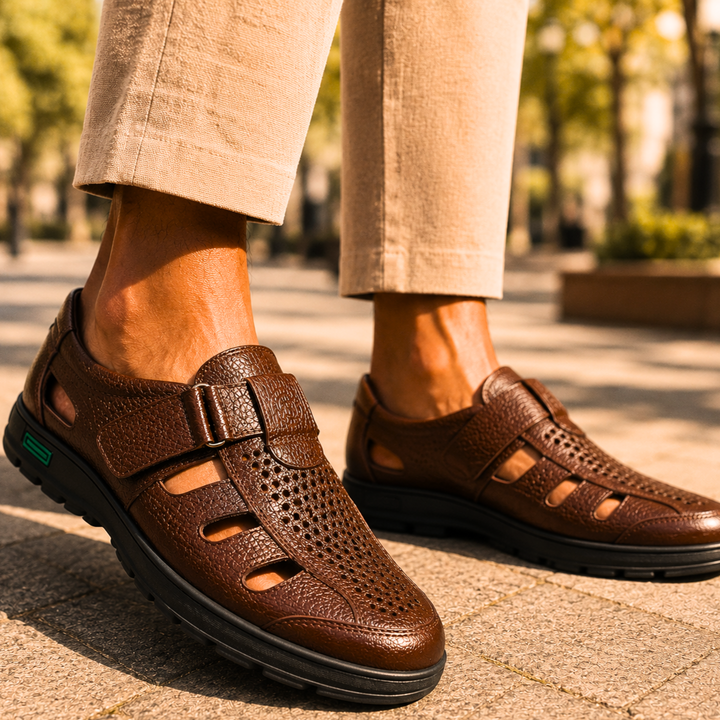 Ravello Leather Sandals