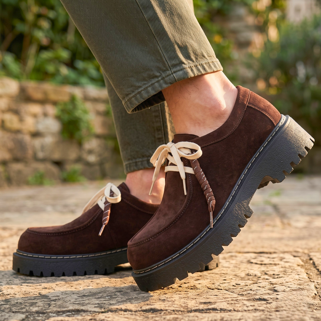 Archer Suede Lug Derbies