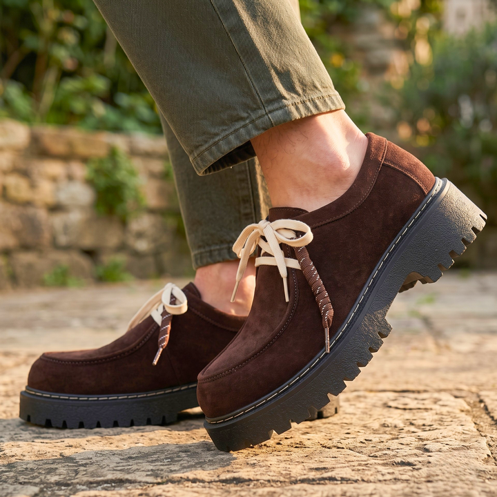Archer Suede Lug Derbies
