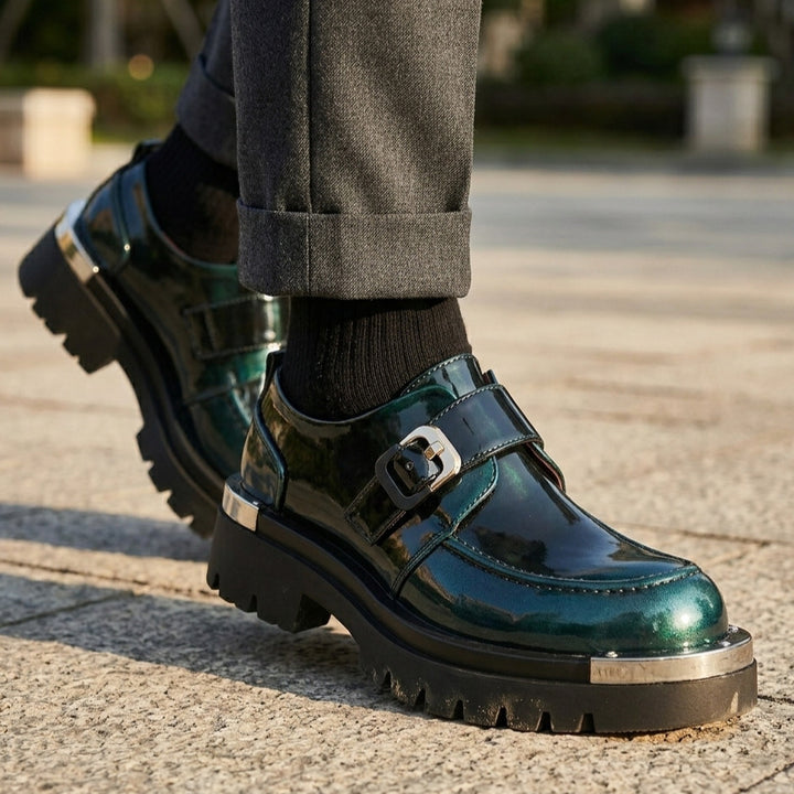 Prescott Genuine Leather Derbies