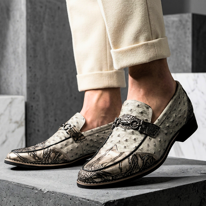 Alessio Cavallo Genuine Leather Loafers