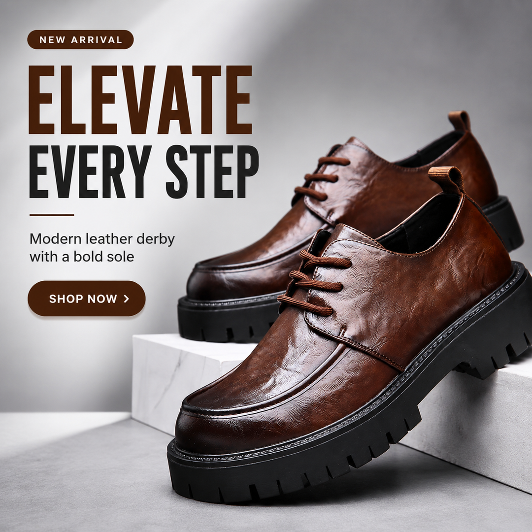 Callahan Leather Lug Derbies