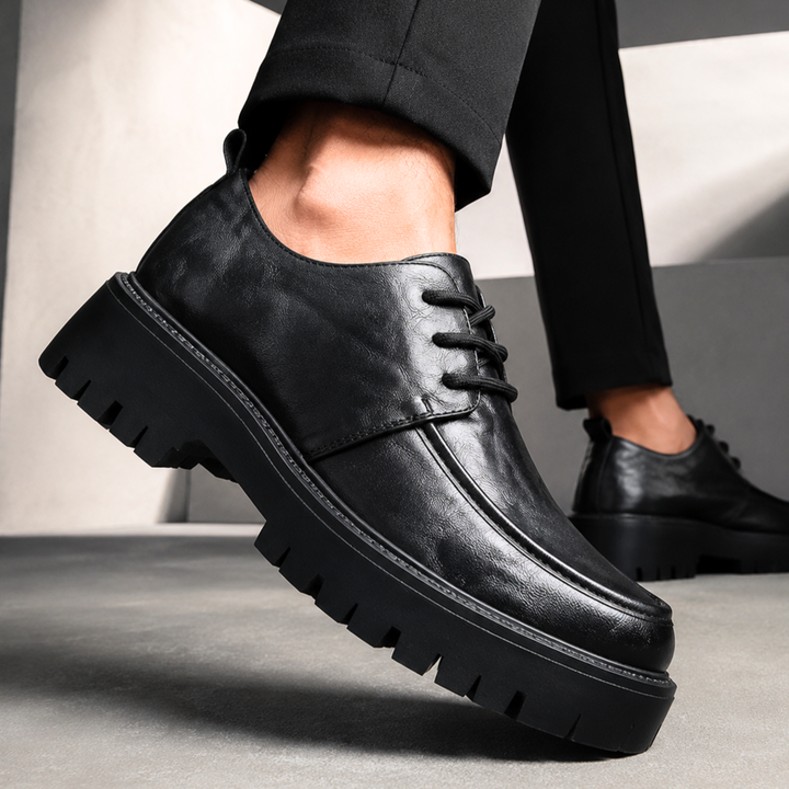 Callahan Leather Lug Derbies