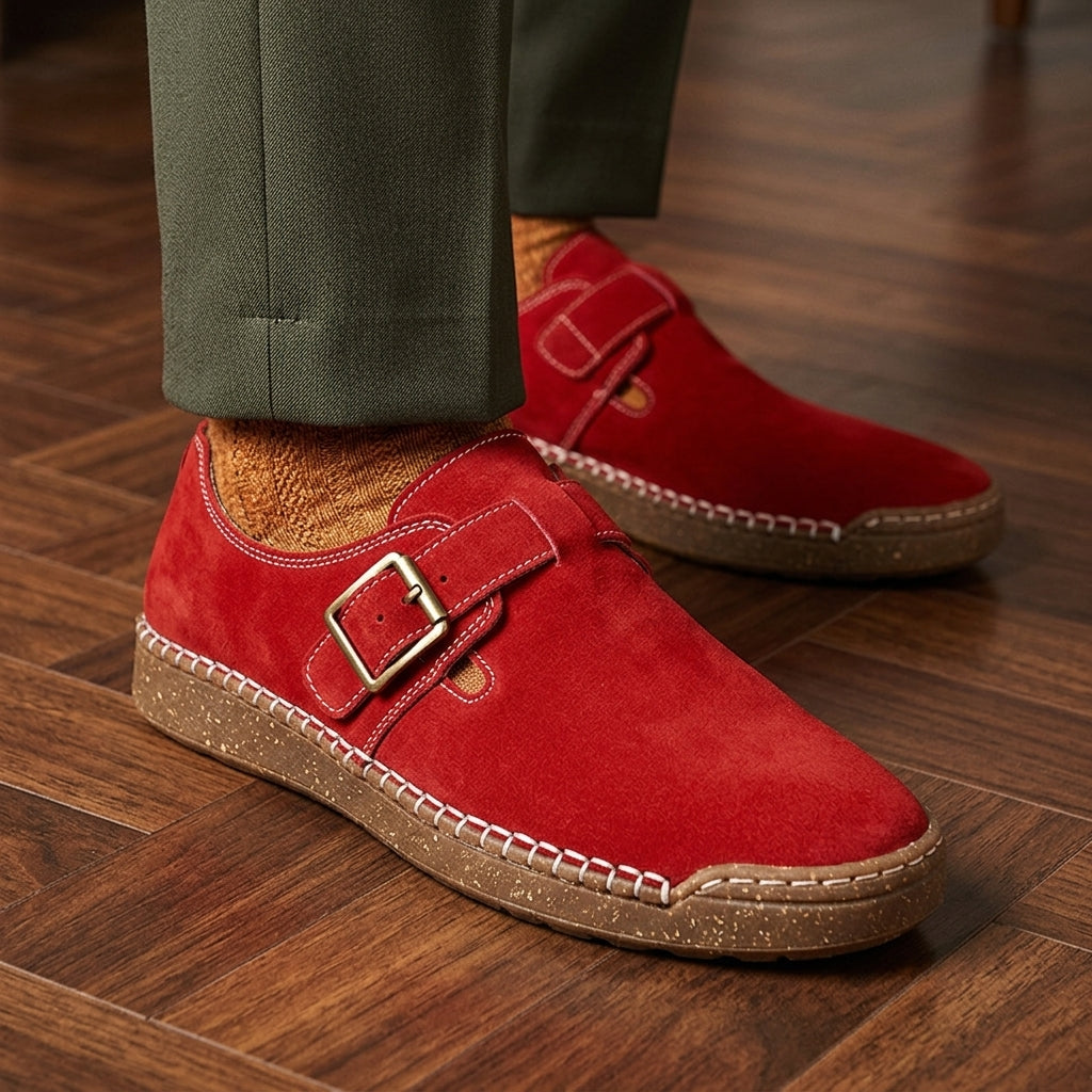 Hudson Leather Slip Ons