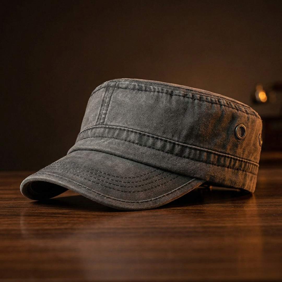 Caden Vintage Denim Cap