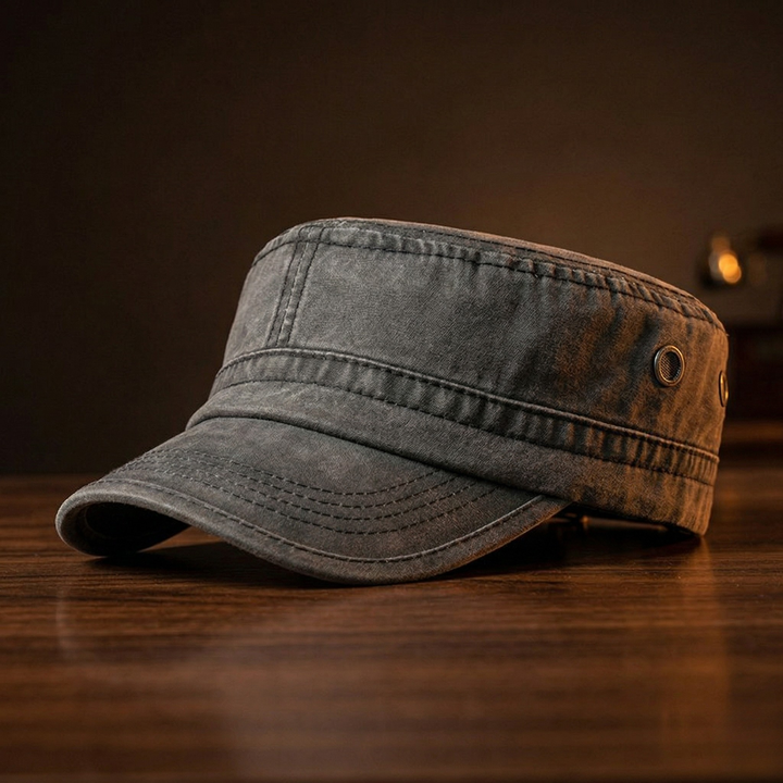 Caden Vintage Denim Cap