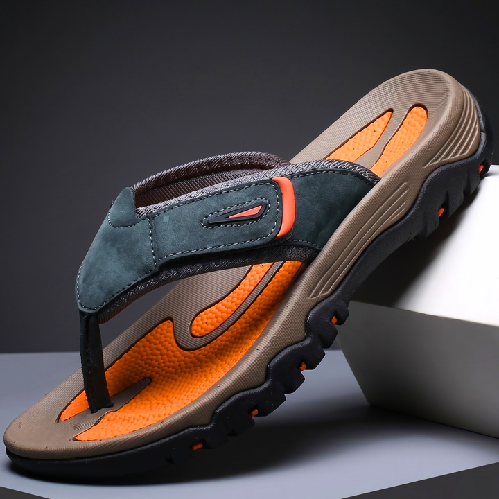 Axton Leather Sandals