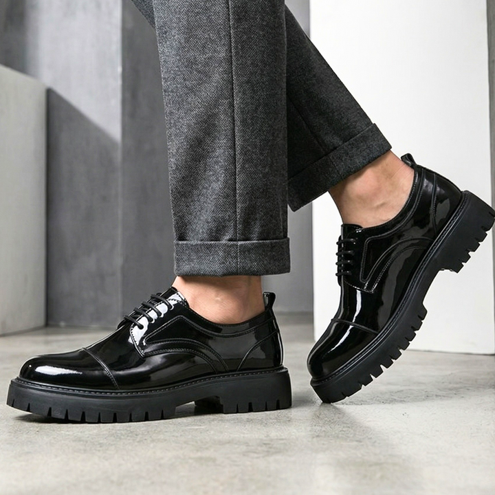 Rocco Leather Lug Sole Derbies