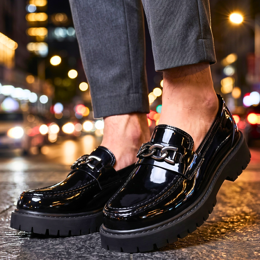 Maison Leather Derbies