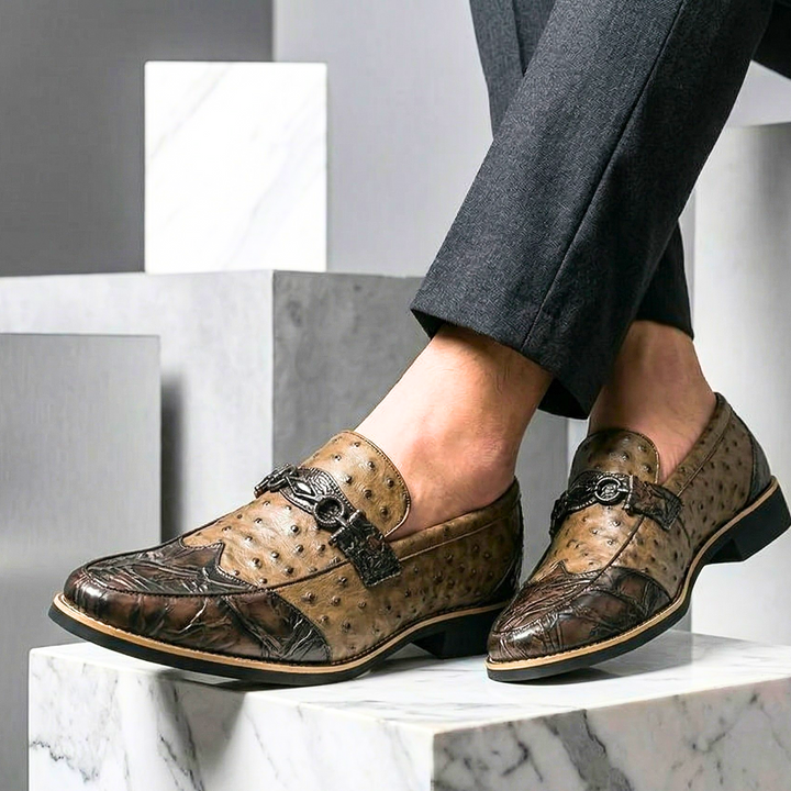 Alessio Cavallo Genuine Leather Loafers