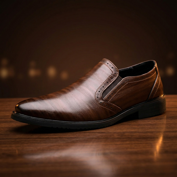 Giovanni Lucente Leather Loafers