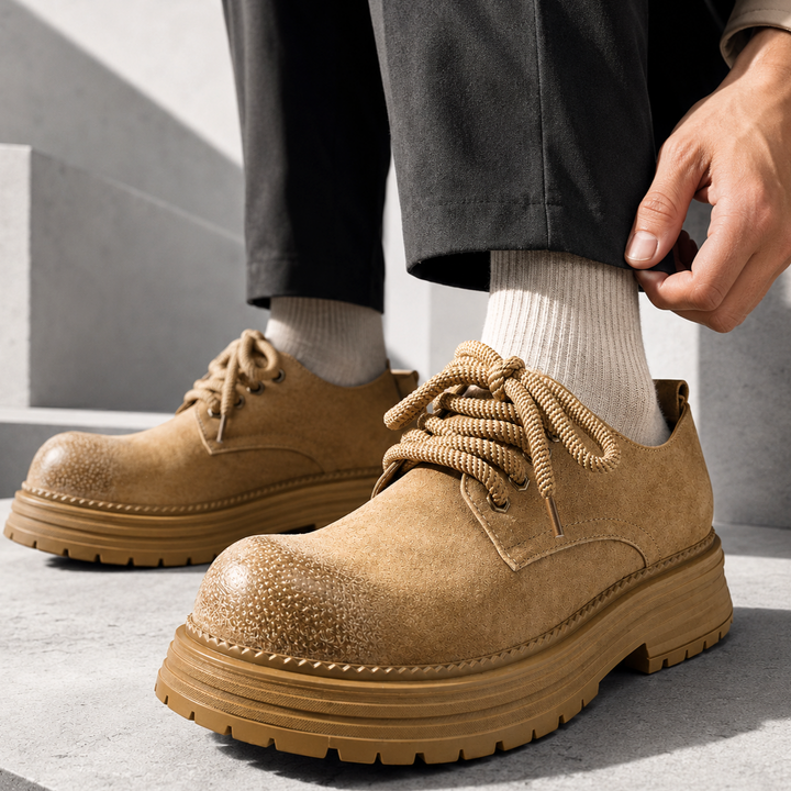 Archer Genuine Leather Derbies