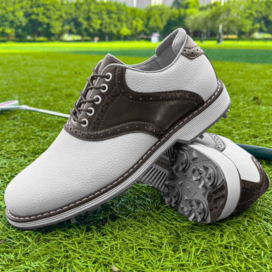 Denver Leather Golf Shoes
