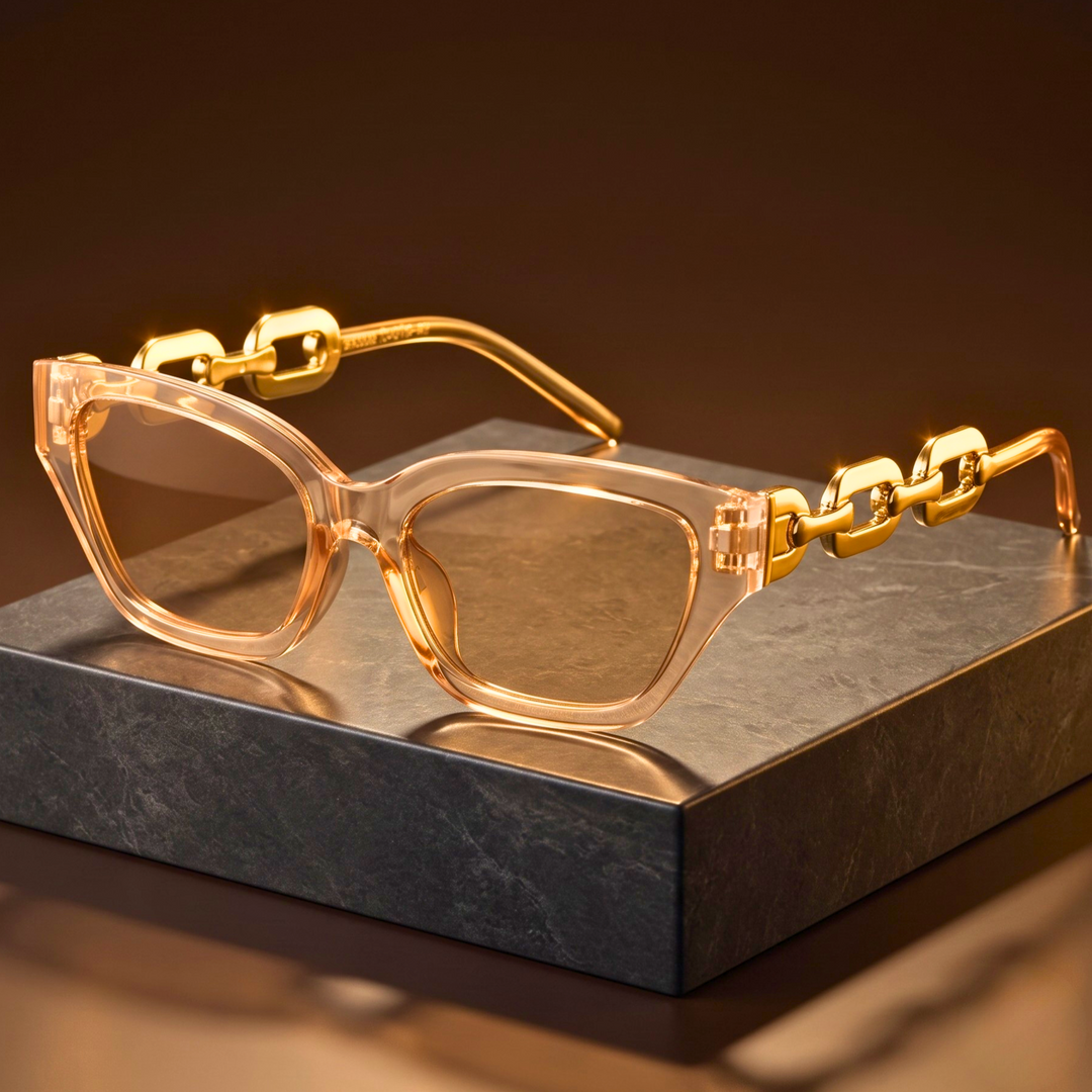 Valencia Gold-Link Sunglasses
