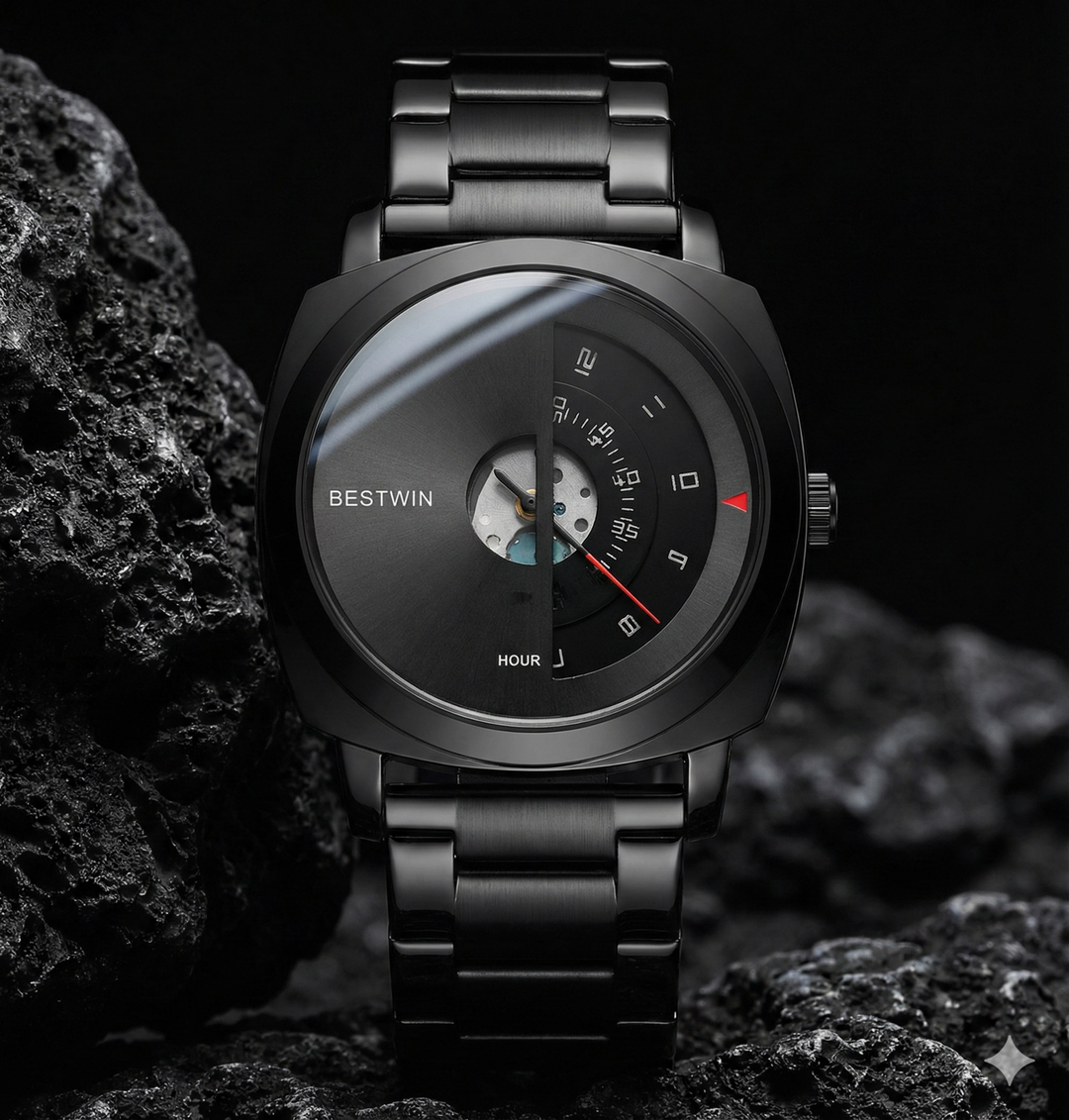 Helios Arc Gold Watch