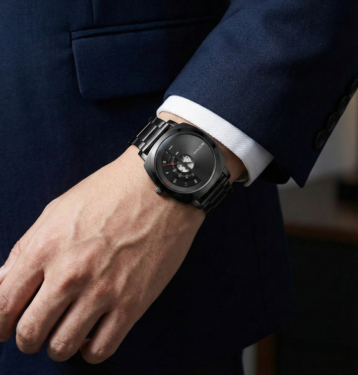 Helios Arc Gold Watch