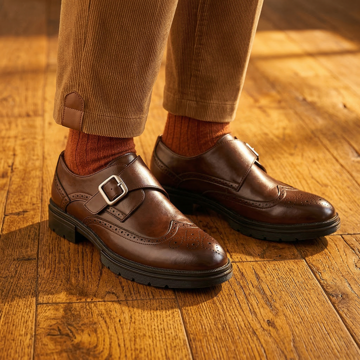 Lucca Leather Derbies