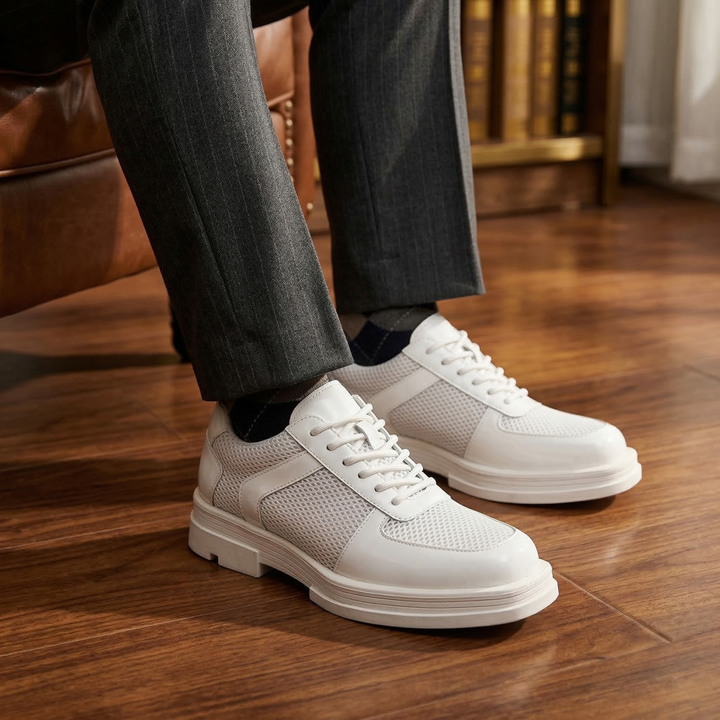 Rowan Square Toe Leather Shoes