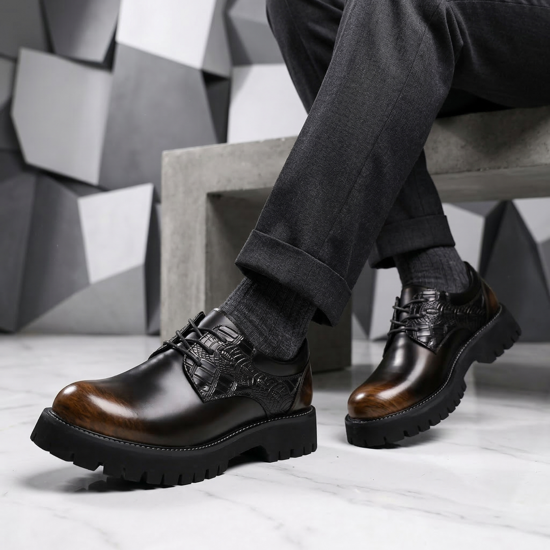 Monarch Leather Derbies