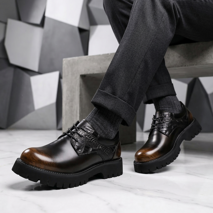 Monarch Leather Derbies