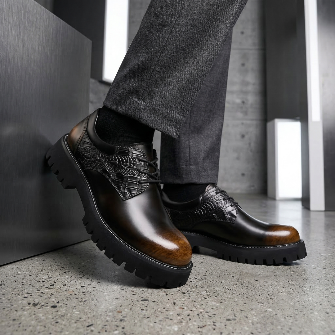 Monarch Leather Derbies