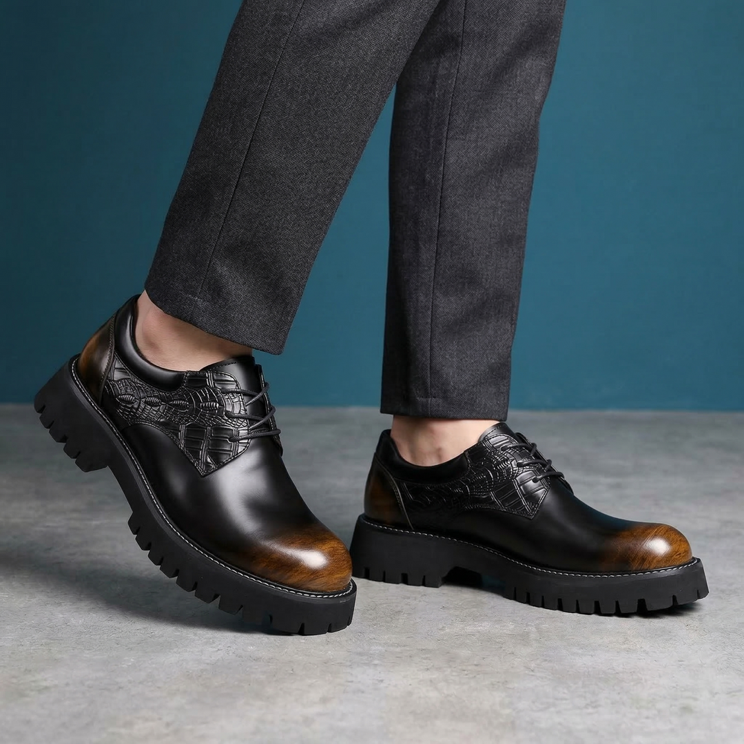 Monarch Leather Derbies