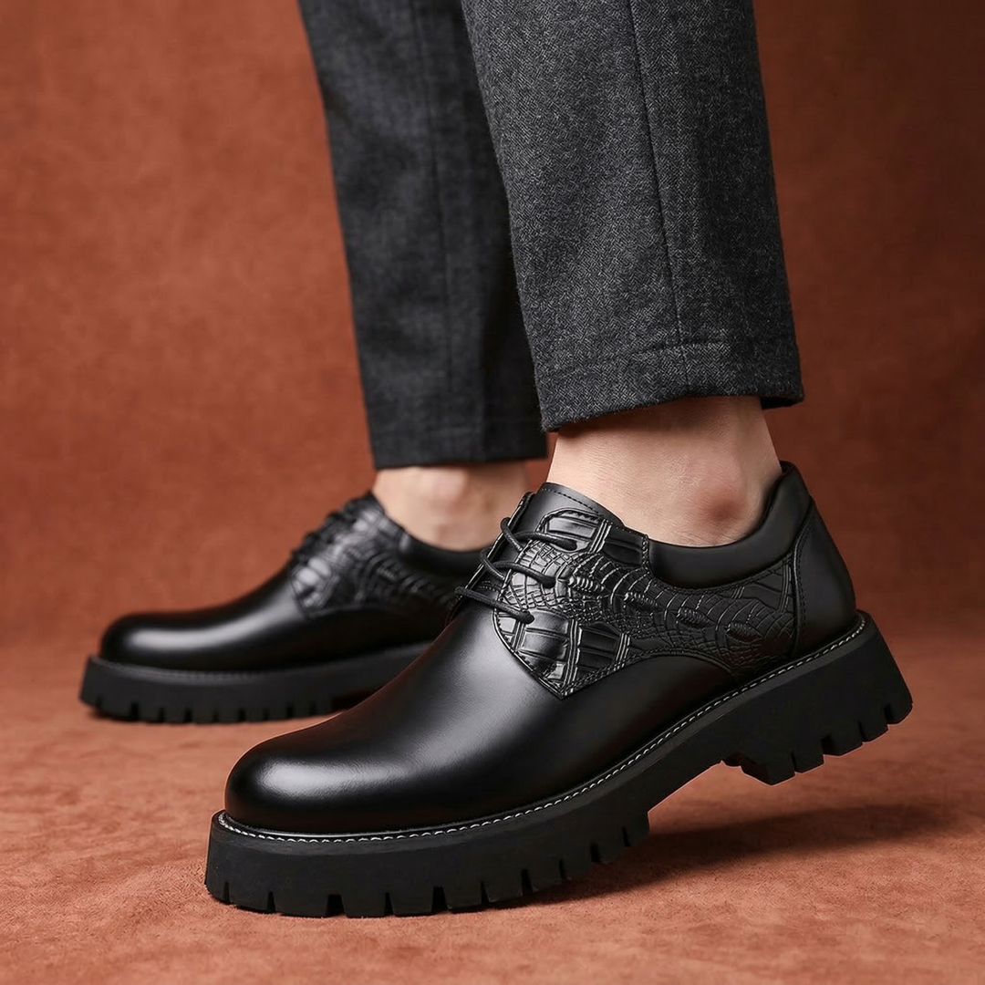 Monarch Leather Derbies