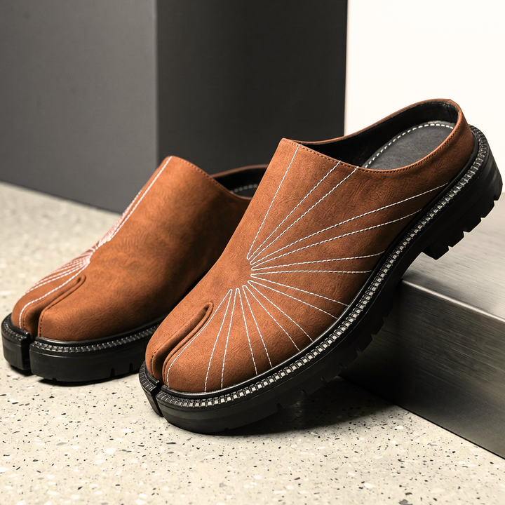 Viero Split Toe Mules