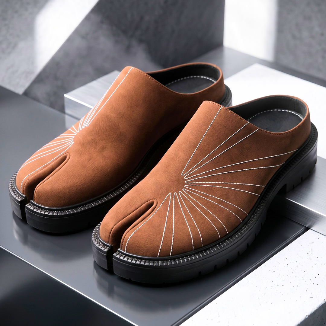 Viero Split Toe Mules