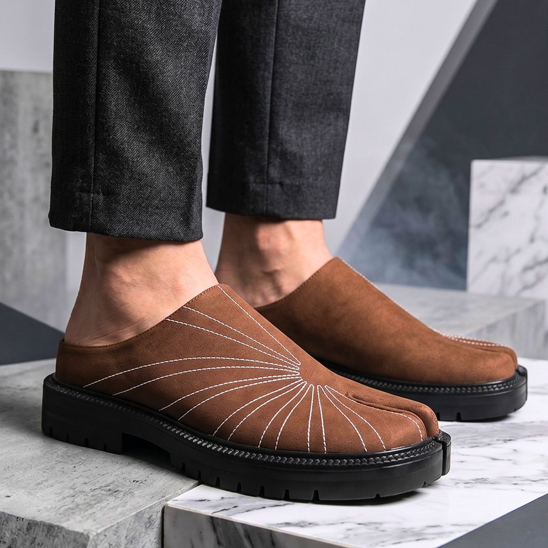Viero Split Toe Mules