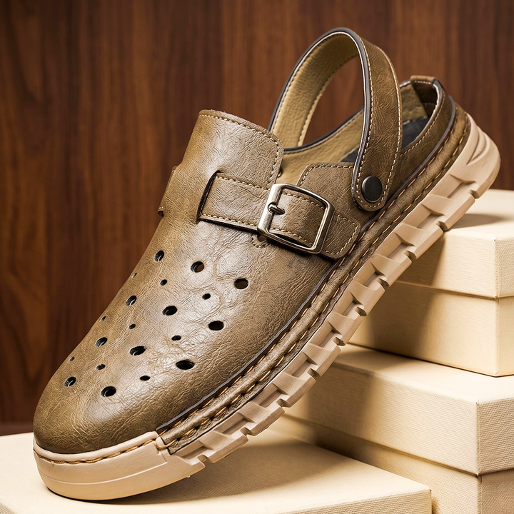 Caspian Leather Sandals