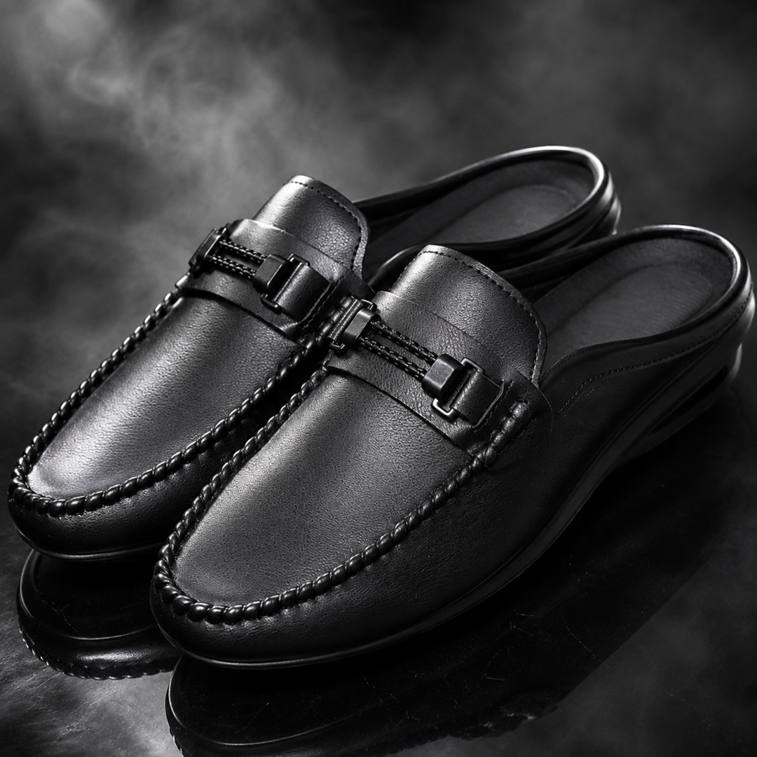 Theodore Genuine Leather Mules