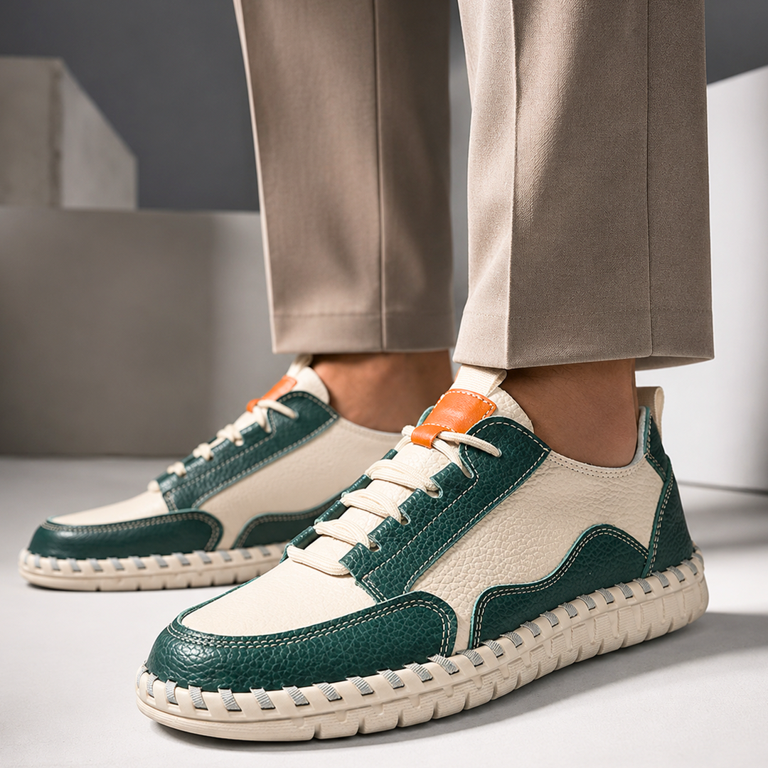 Everett Genuine Leather Sneakers