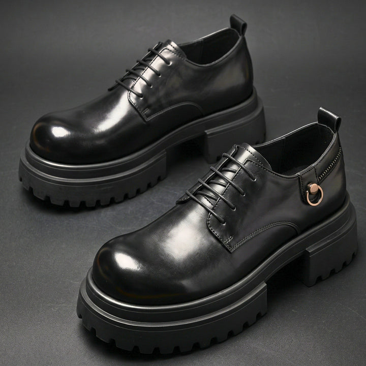 Maddox Retro Leather Derbies
