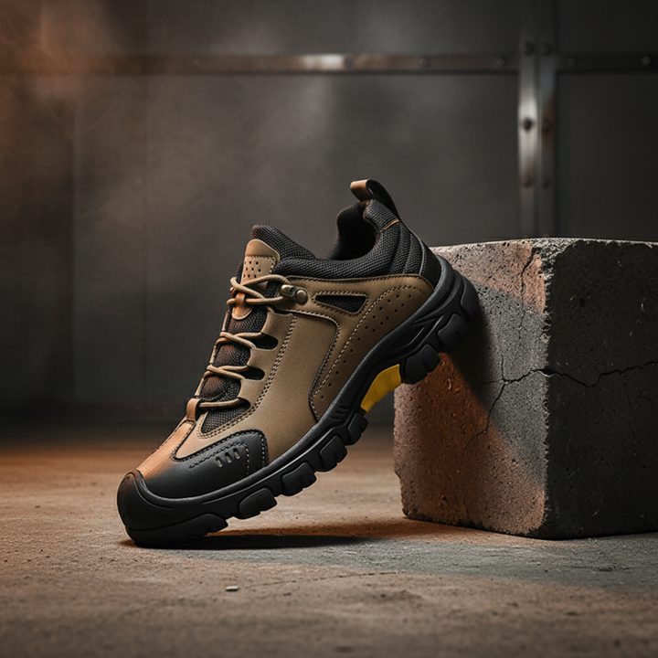 Onyx Leather Sneakers