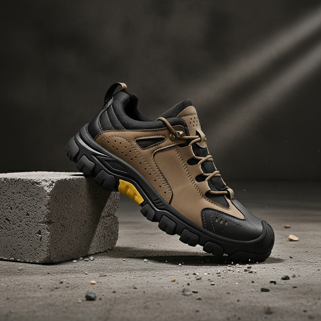 Onyx Leather Sneakers