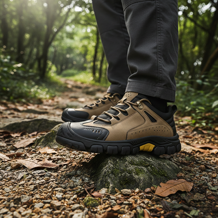 Onyx Leather Sneakers