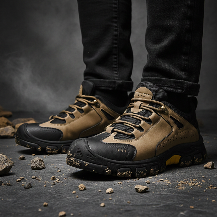 Onyx Leather Sneakers